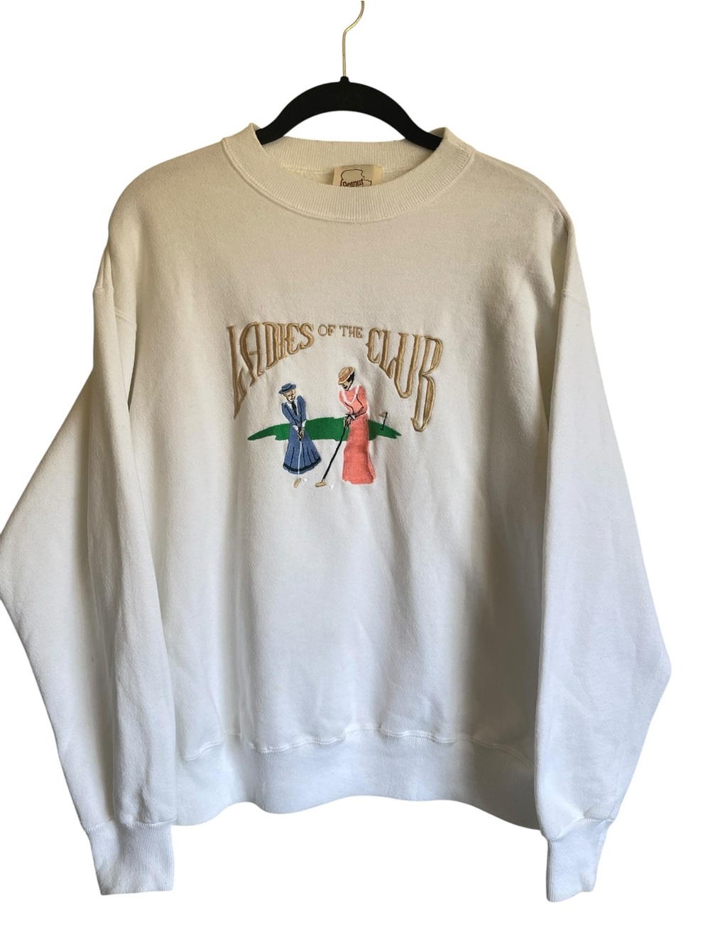 Vintage Peanut‎ Butter & Jelly Golf 'Ladies of the Club' Embroidered Sweatshirt